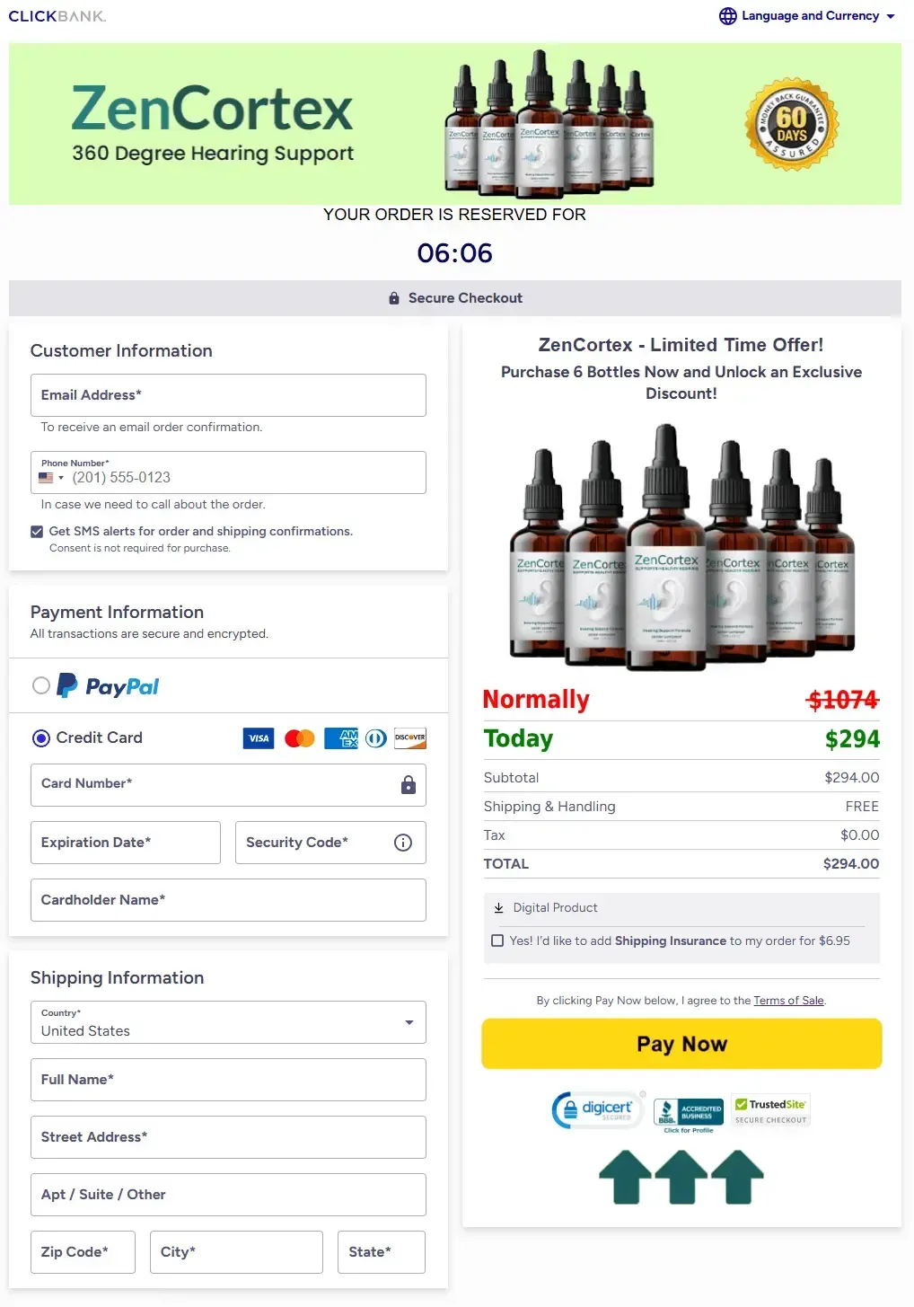 Zencortex  order now